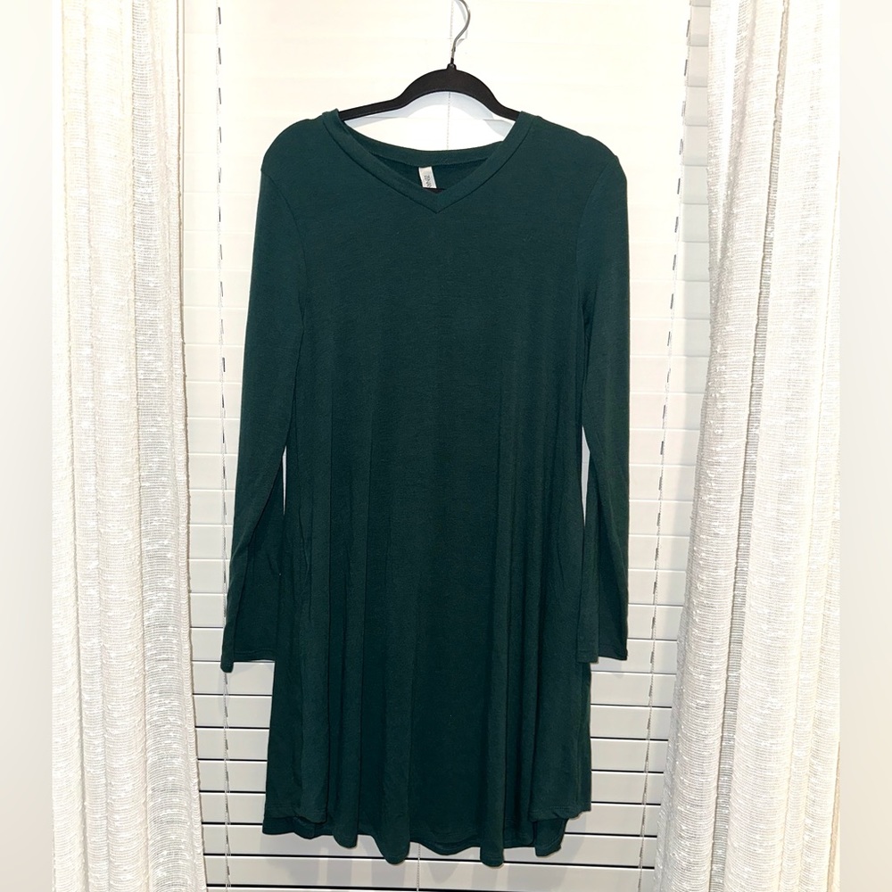 long sleeve t shirt dress